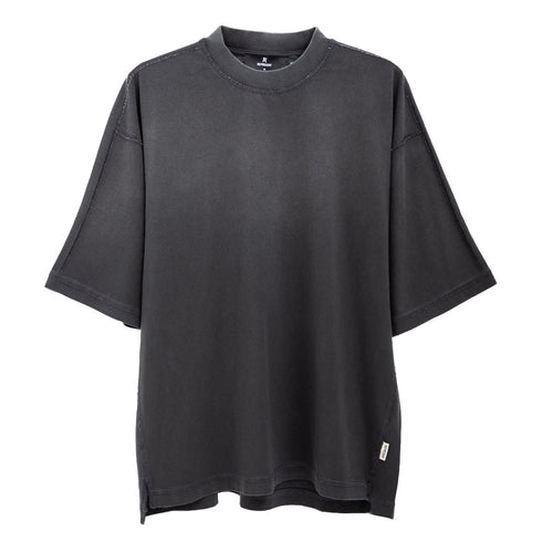 Represent Stepped Hem T-Shirt Stained Black MLM4206-227 Degli Uberti
